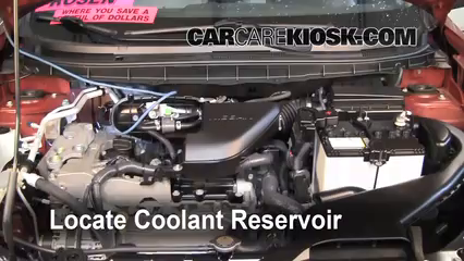 2008 Nissan Rogue SL 2.5L 4 Cyl. Coolant (Antifreeze) Flush Coolant